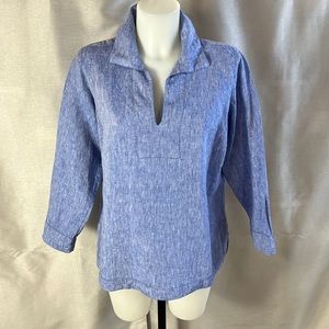 Talbots linen top